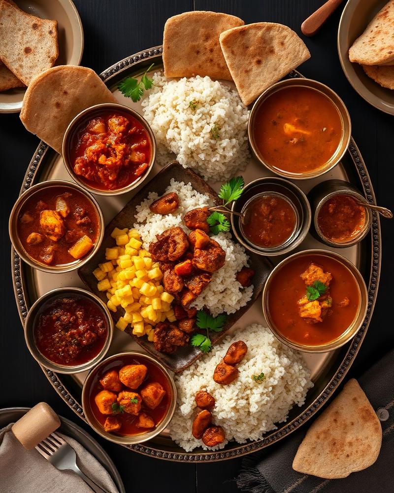 Thali platter
